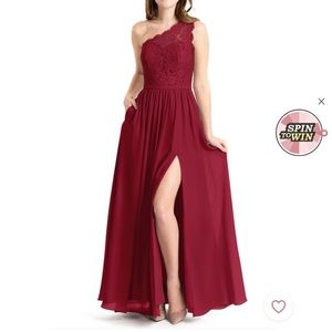 Azazie Demi bridesmaid dress.